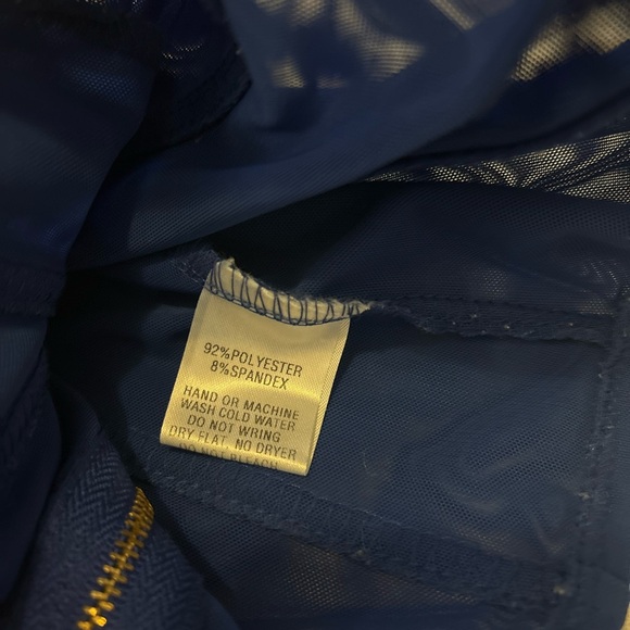 Windsor Blue Corset Top - Picture 5 of 5